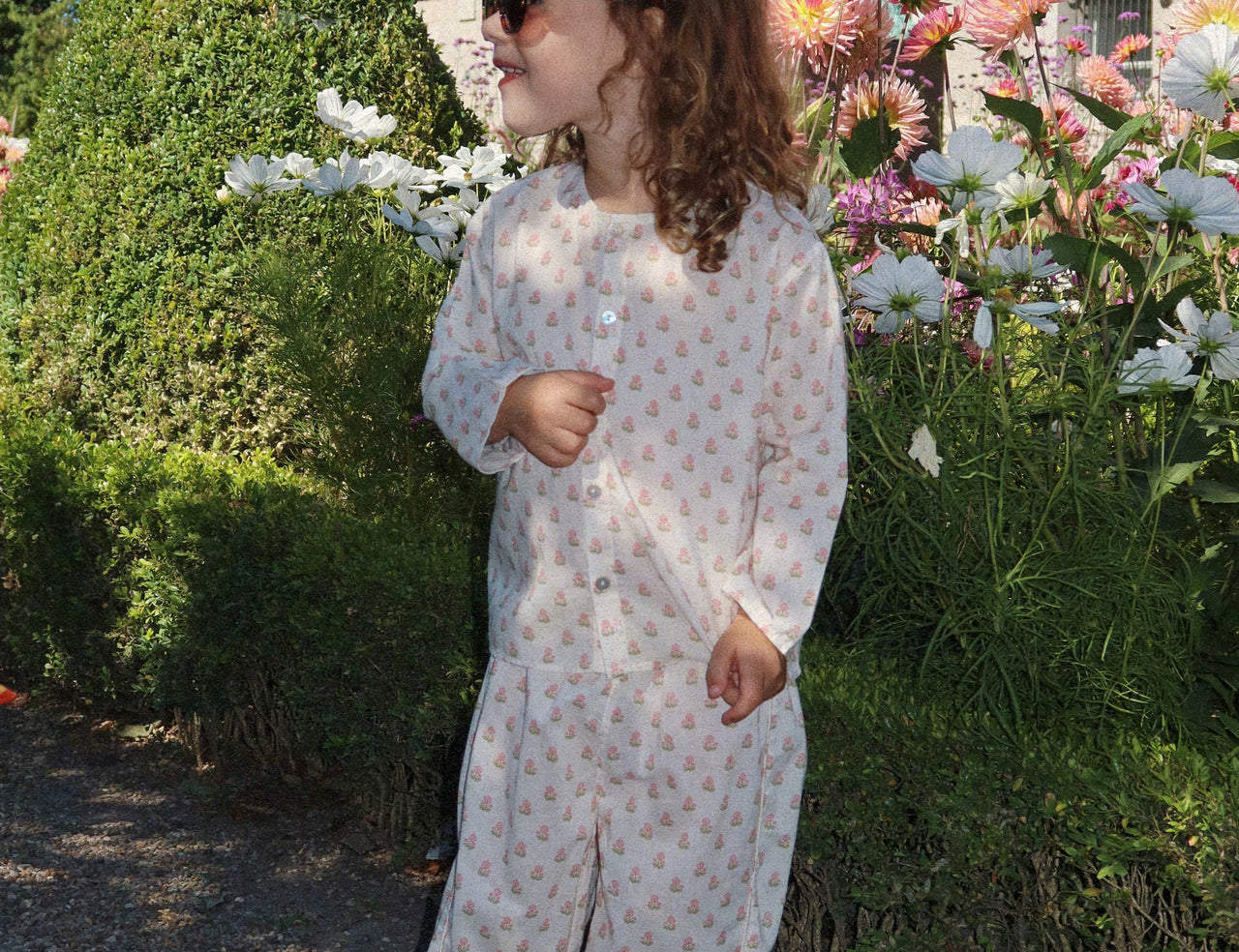 Konges Sløjd A/S WOVEN PANTS carta fiori