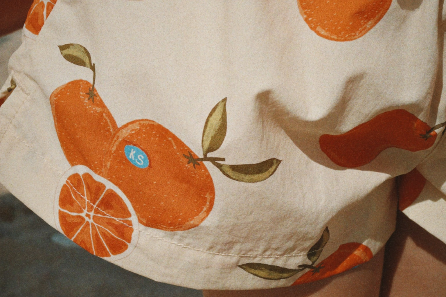 Konges Sløjd A/S SWIMSHORTS arancia blu