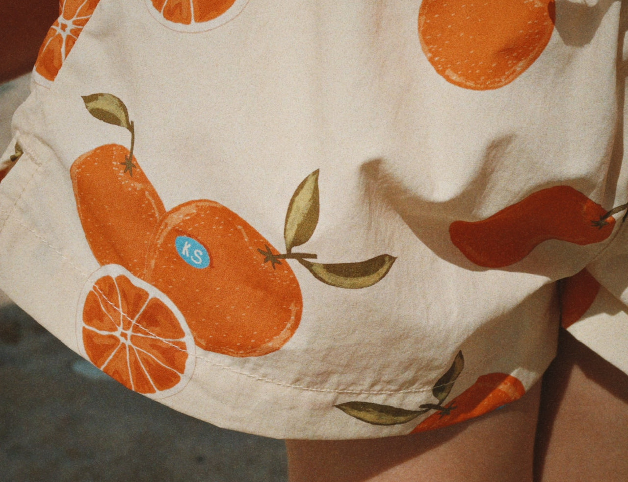 Konges Sløjd A/S SWIMSHORTS arancia blu