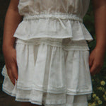 Konges Sløjd A/S WOVEN SHORT SLEEVE SHIRTS optic white