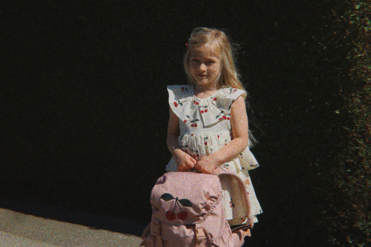Konges Sløjd A/S WOVEN DRESSES mon grand cherry