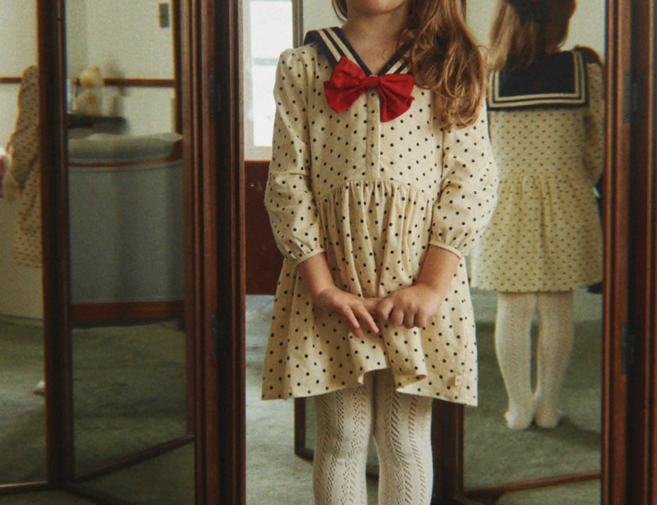 Konges Sløjd A/S WOVEN DRESSES dot desert