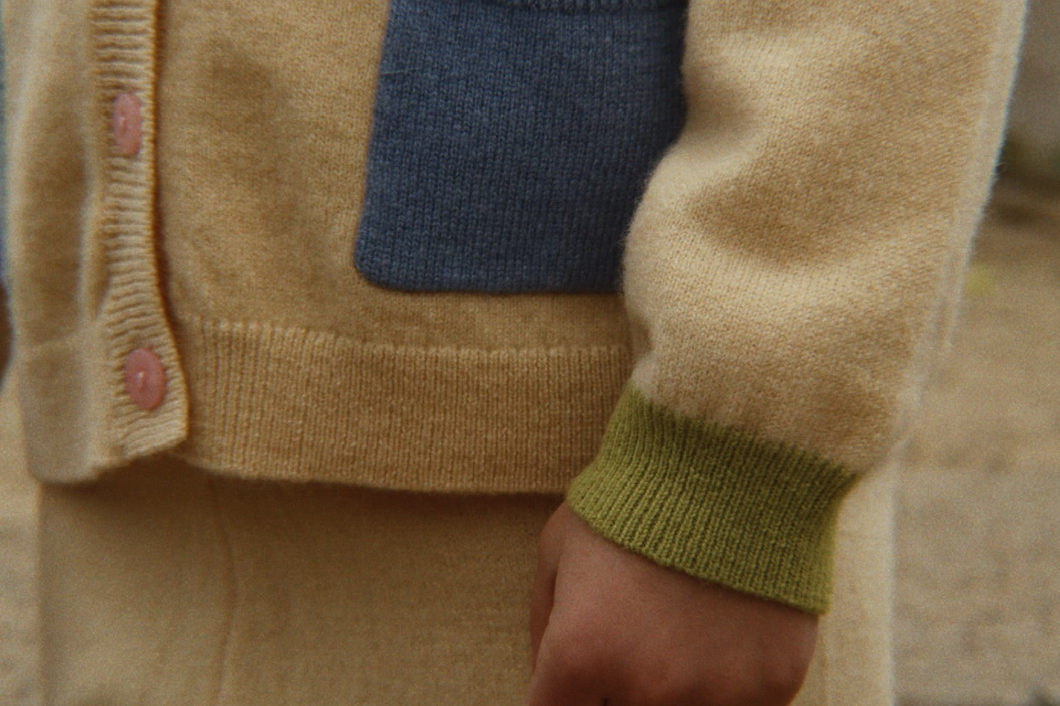 Konges Sløjd A/S KNITTED PANTS yellow