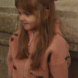 Konges Sløjd A/S TEDDY & FLEECE ma grande cerise