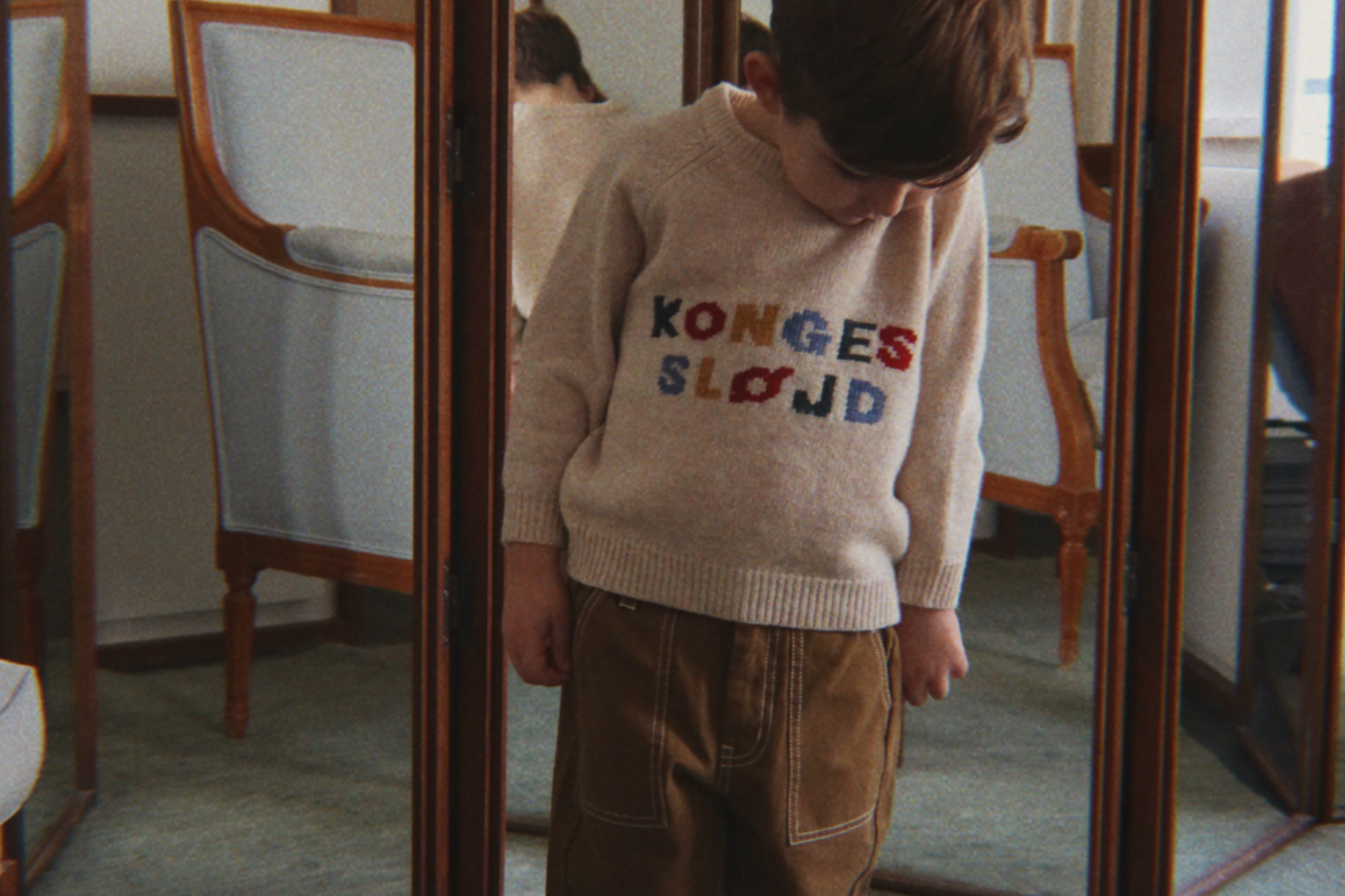 Konges Sløjd A/S WOVEN PANTS ermine
