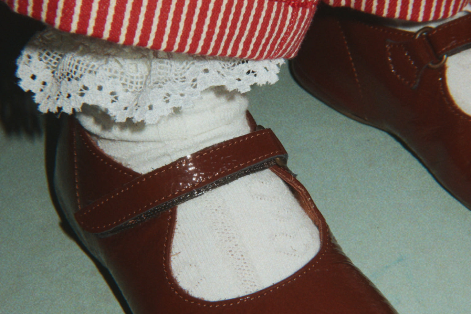 Konges Sløjd A/S SOCKS red/off white