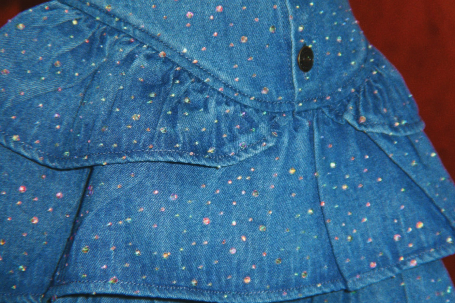 Konges Sløjd A/S WOVEN DRESSES denim sparkle