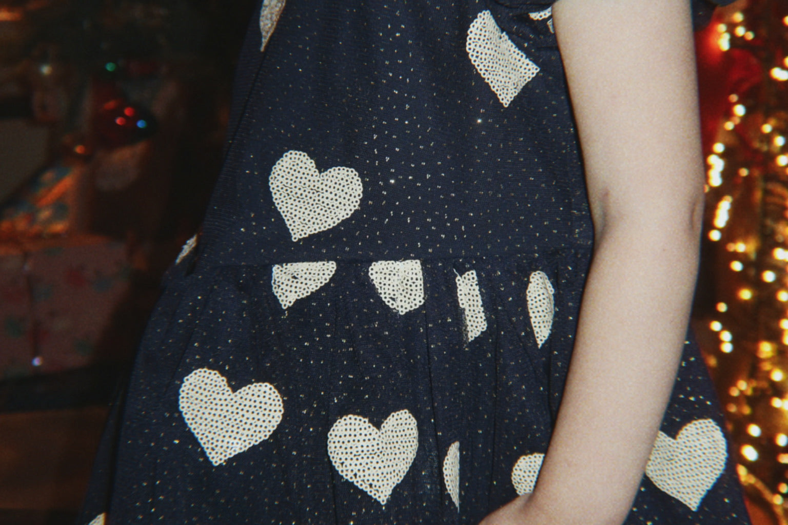 Konges Sløjd A/S WOVEN DRESSES coeur night sky