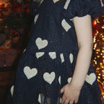 Konges Sløjd A/S WOVEN DRESSES coeur night sky