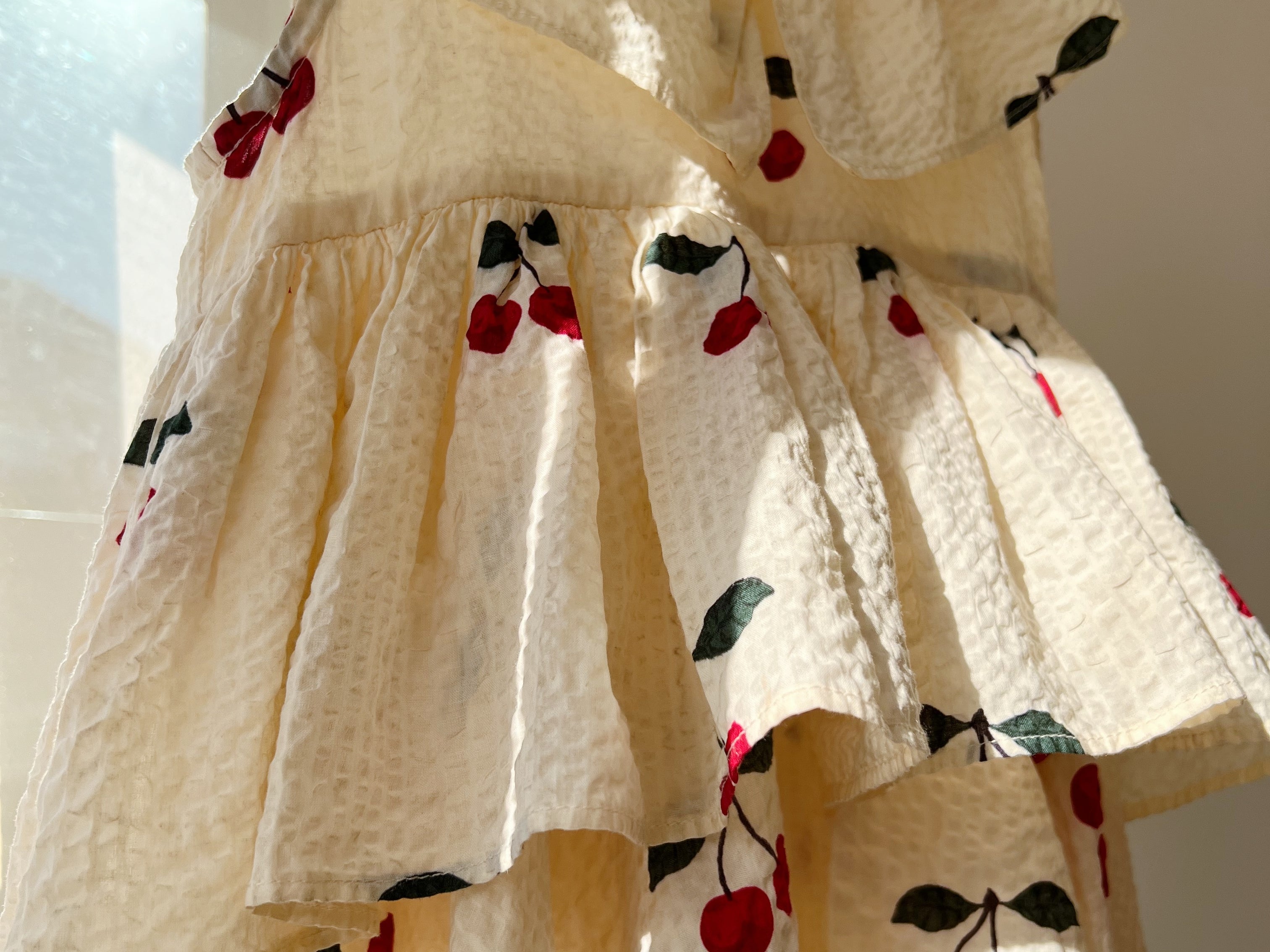 Konges Sløjd A/S WOVEN DRESSES mon grand cherry