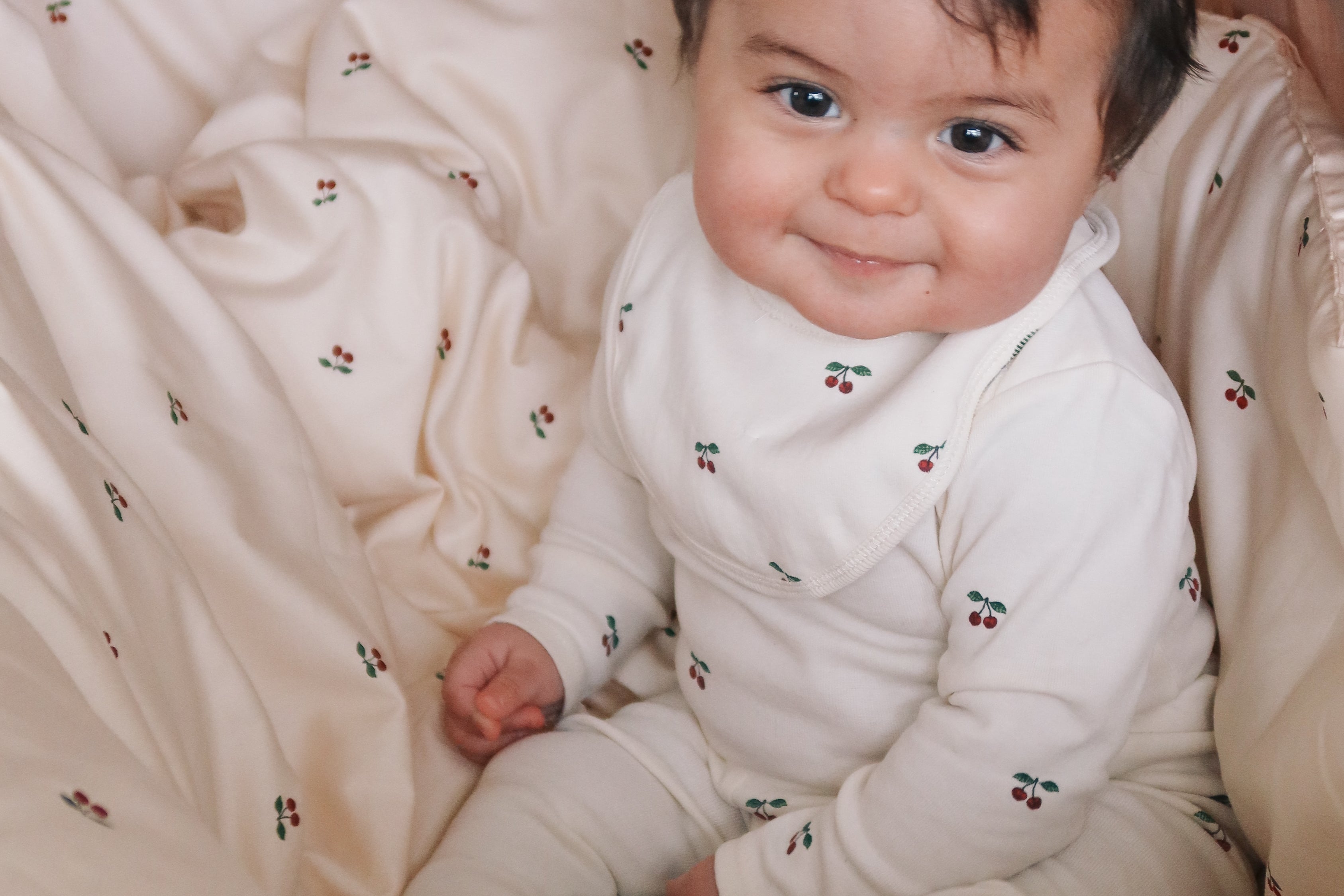 Konges Sløjd A/S Sengetøj - Baby cherry