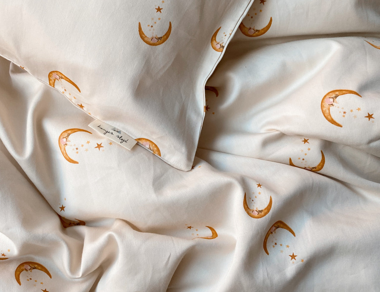 Konges Sløjd A/S BABY BEDDING moon/light grey