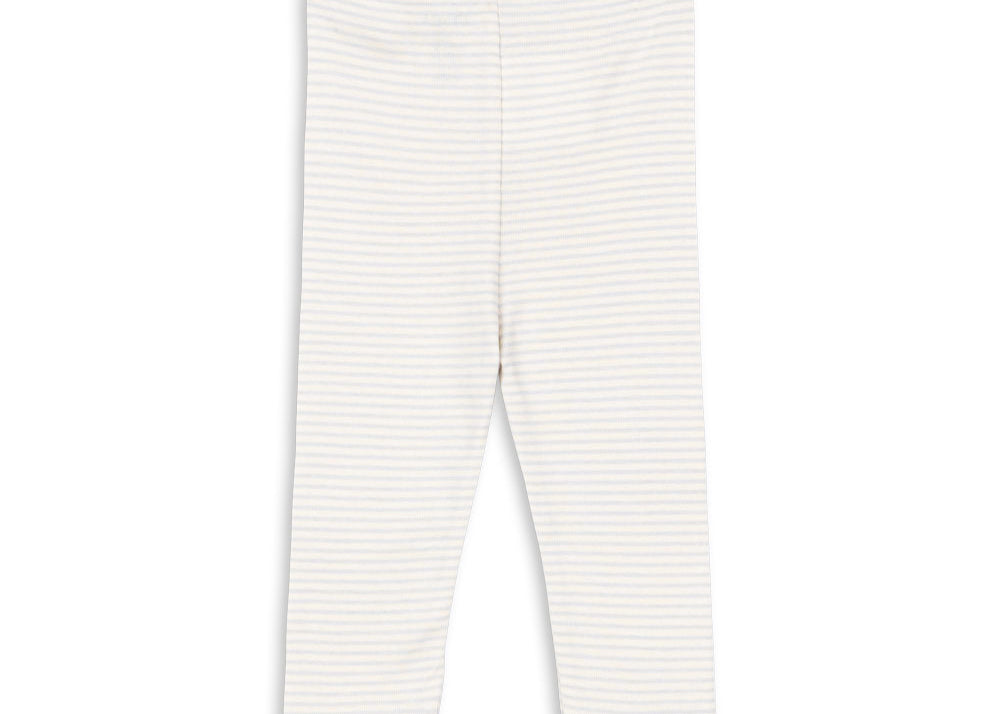 Konges Sløjd A/S Bukser - Jersey tea stripe gray dawn