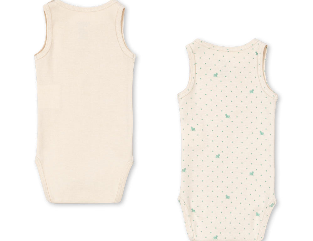 Konges Sløjd A/S BODYSTOCKINGS lago verde aop/buttercream