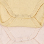 Konges Sløjd A/S BODYSTOCKINGS banana crepe/creole pink