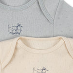 Konges Sløjd A/S BODYSTOCKINGS buttercream/pearl blue