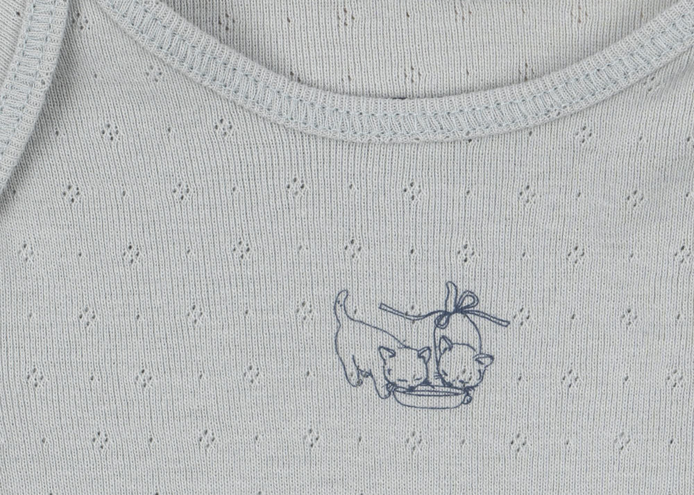 Konges Sløjd A/S BODYSTOCKINGS buttercream/pearl blue