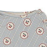 Konges Sløjd A/S Nederdel - Vævede cherry stripe