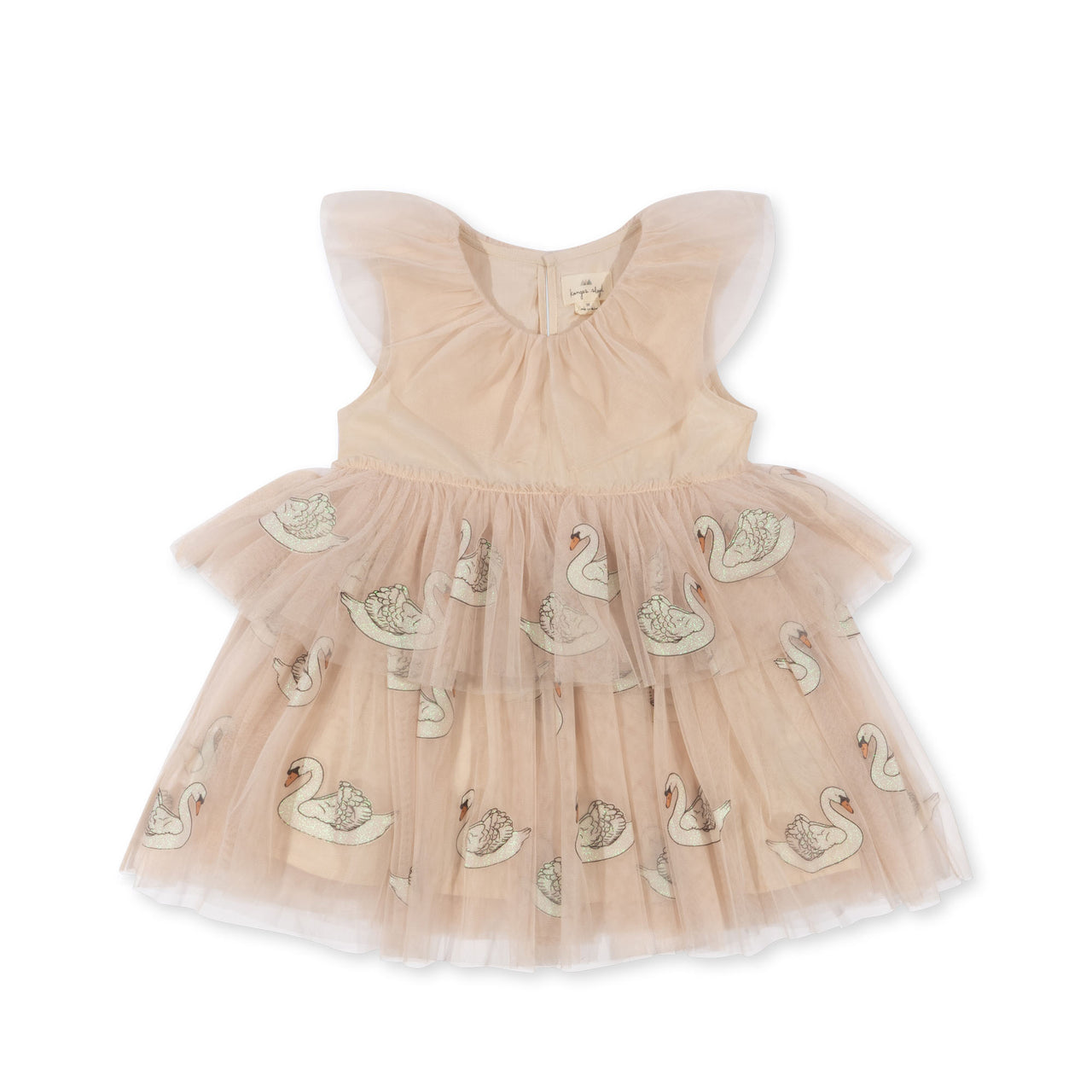 Konges Sløjd A/S WOVEN DRESSES swan glitter