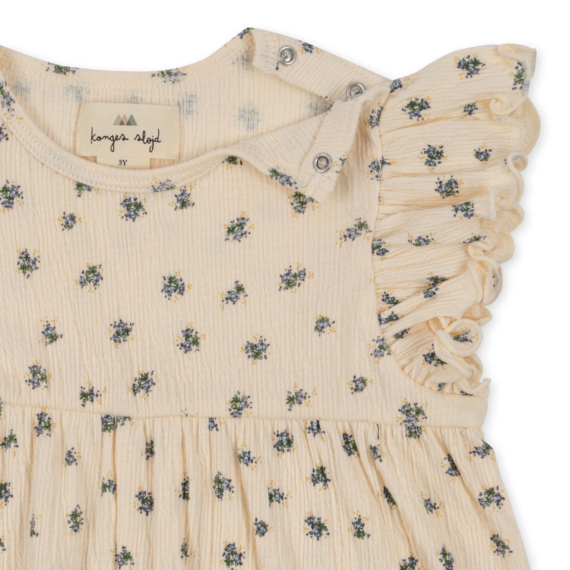 Konges Sløjd A/S Rompere og buksedragter - Jersey bloomie blue