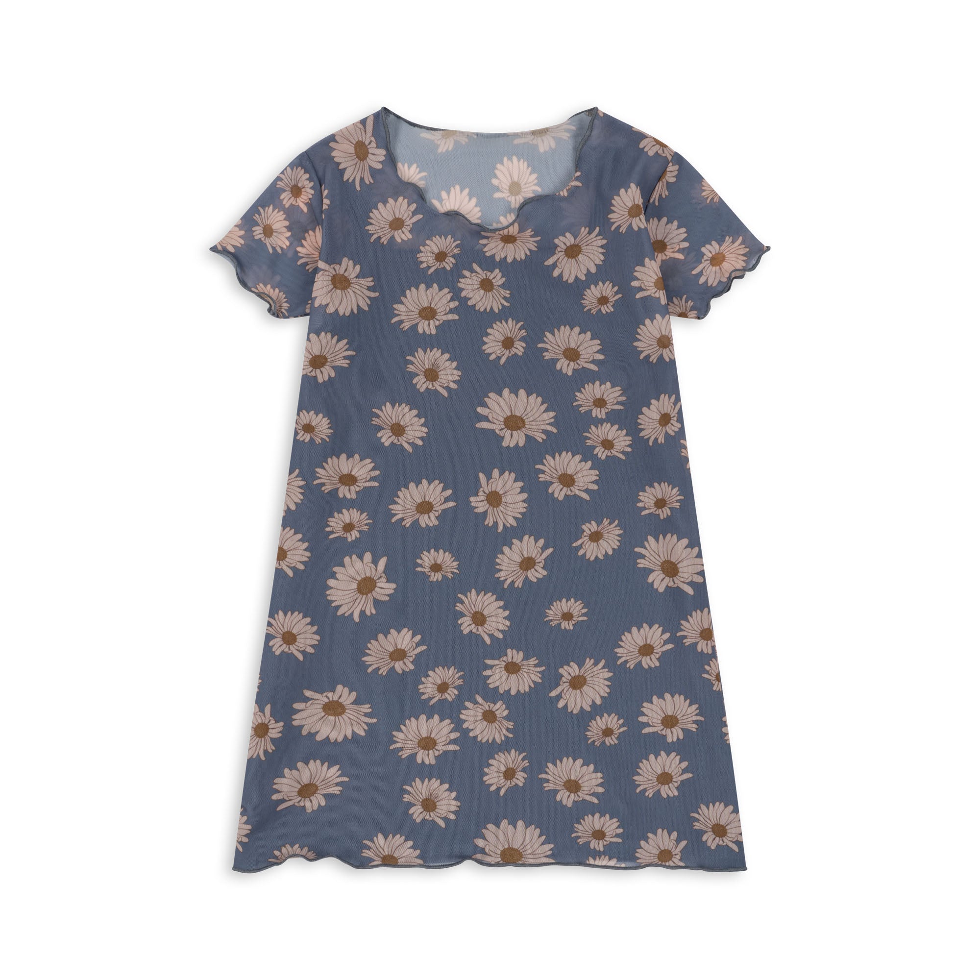 Konges Sløjd A/S Kjoler - Jersey daisy blue