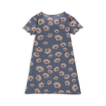 Konges Sløjd A/S Kjoler - Jersey daisy blue