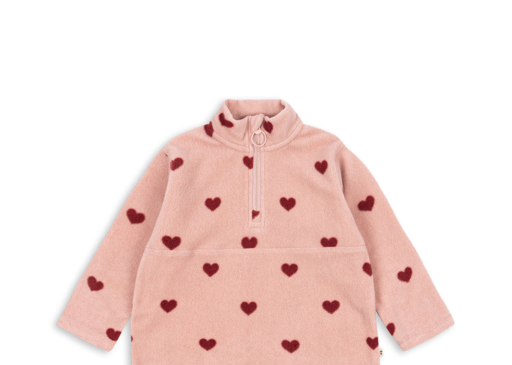 Konges Sløjd A/S TEDDY & FLEECE coeur mellow