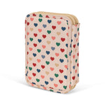 Konges Sløjd A/S PENCIL CASE coeur colorè frappe