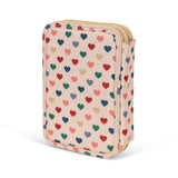 Konges Sløjd A/S PENCIL CASE coeur colorè frappe