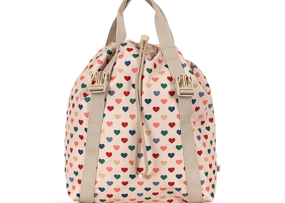 Konges Sløjd A/S SCHOOLBAG coeur colorè frappe