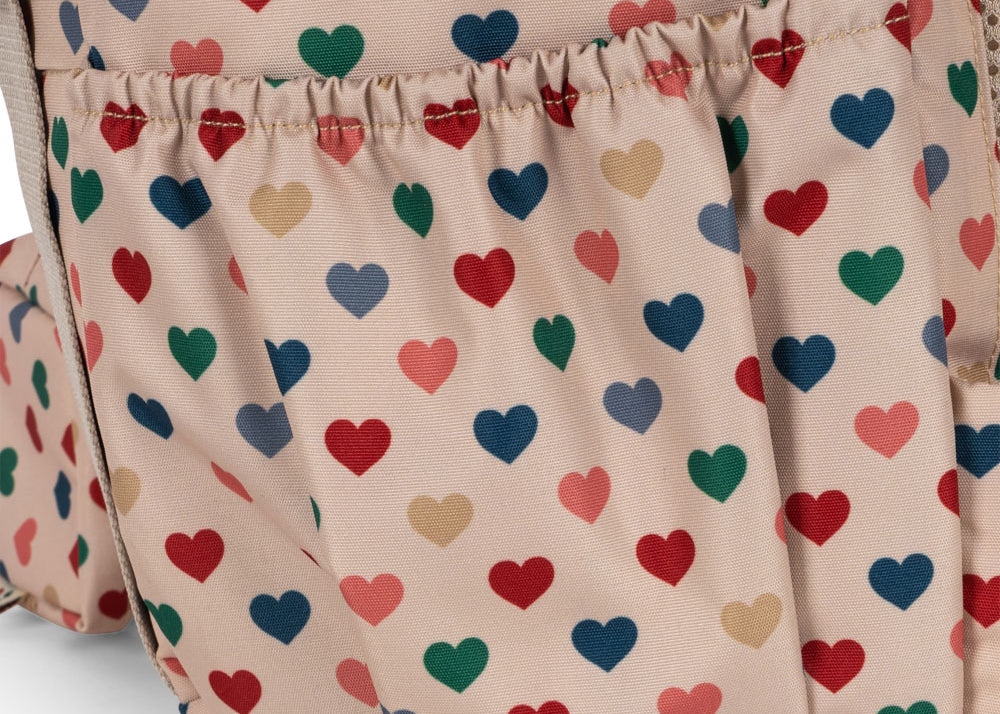 Konges Sløjd A/S Skoletasker coeur colorè frappe