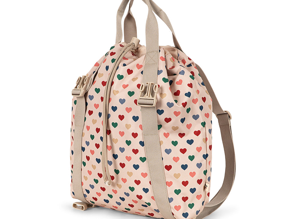 Konges Sløjd A/S SCHOOLBAG coeur colorè frappe