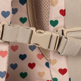 Konges Sløjd A/S SCHOOLBAG coeur colorè frappe