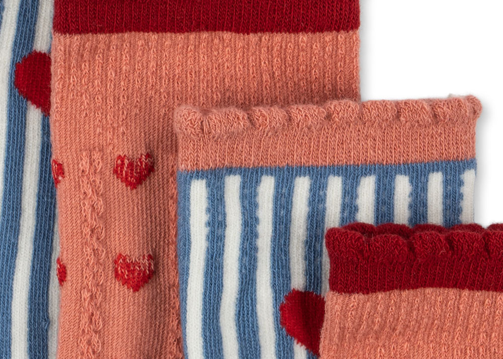 Konges Sløjd A/S Sokker heart mix