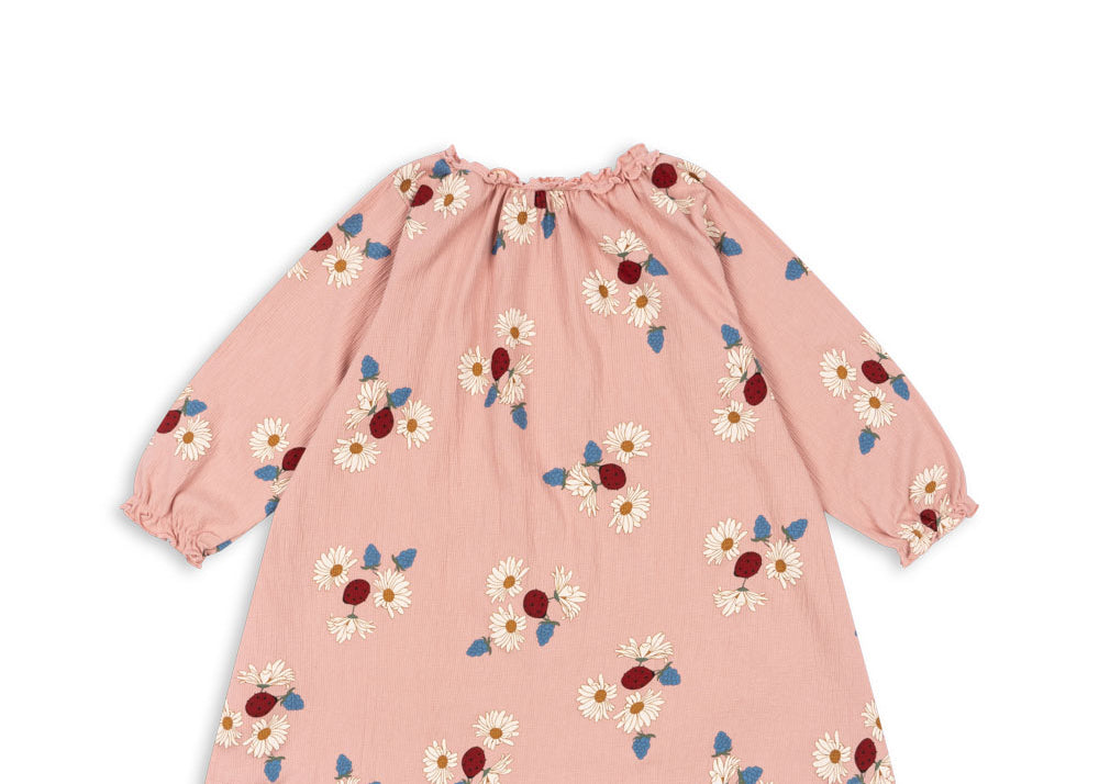 Konges Sløjd A/S Kjoler - Jersey ladybug daisy blush