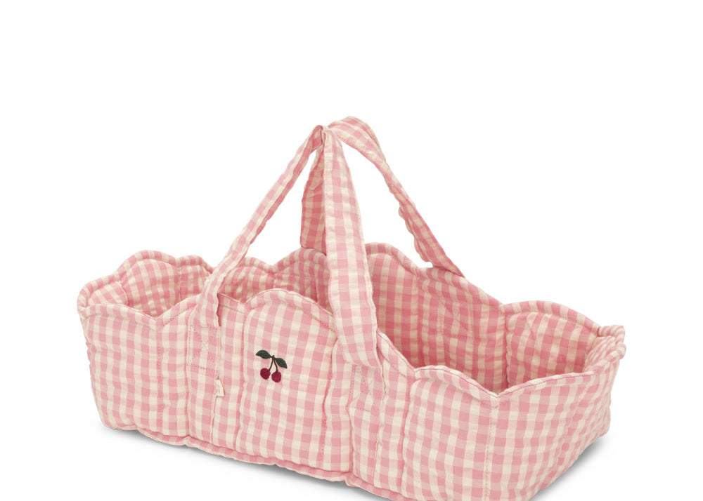 Konges Sløjd A/S Dukke legetøj powder pink check