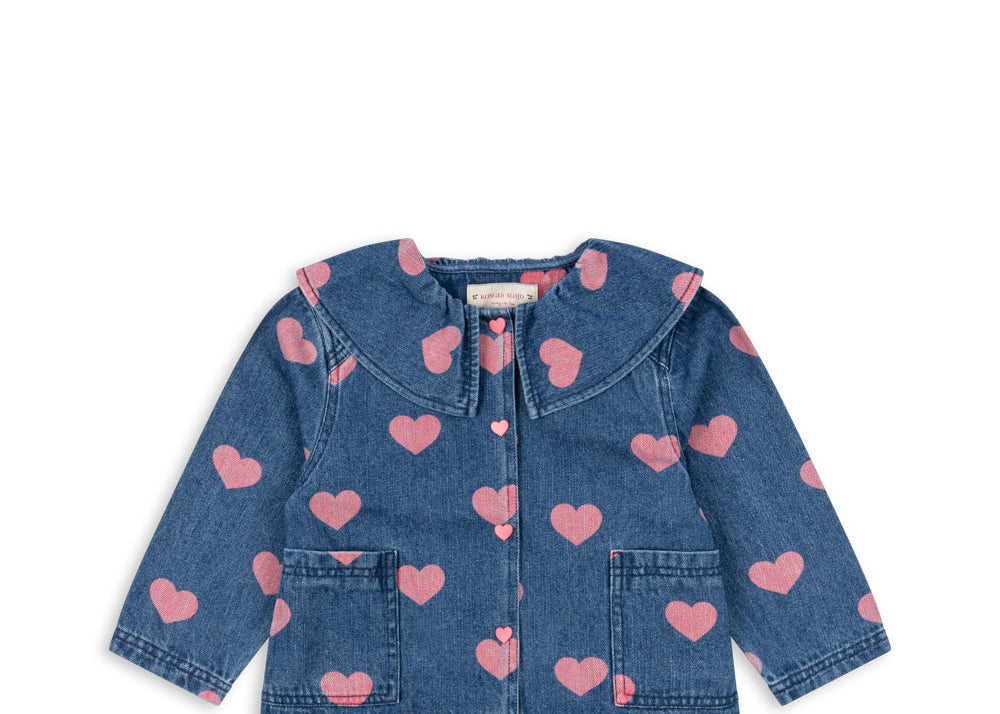 Konges Sløjd A/S Bluser - Vævet bon coeur pink