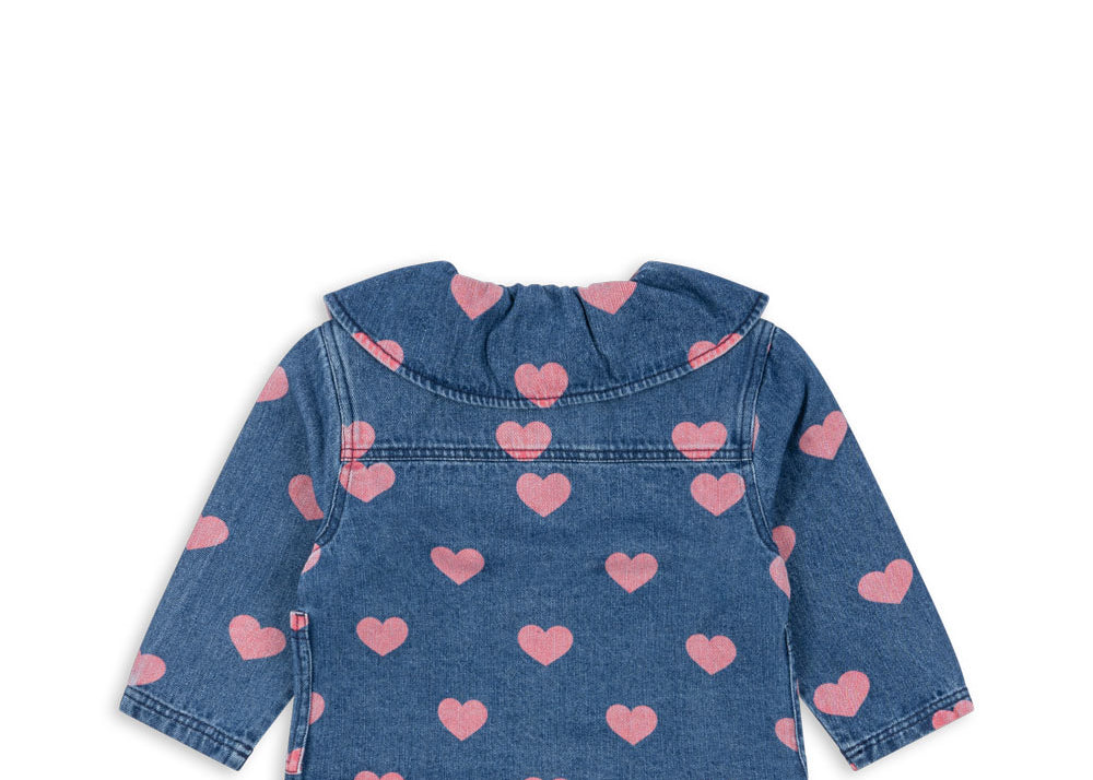 Konges Sløjd A/S Bluser - Vævet bon coeur pink