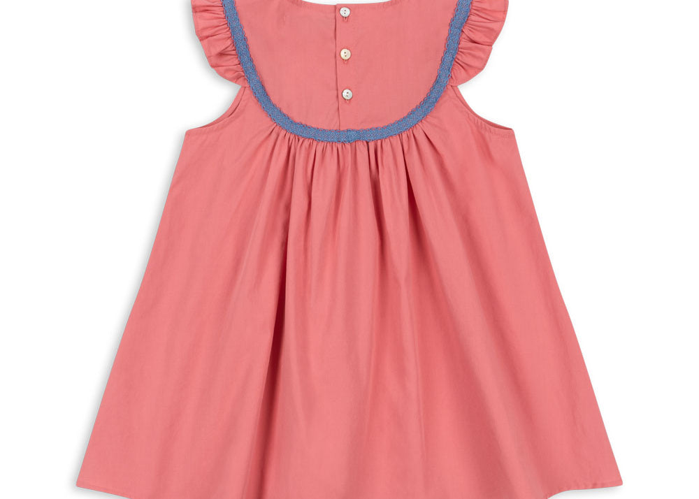 Konges Sløjd A/S WOVEN DRESSES strawberry ice