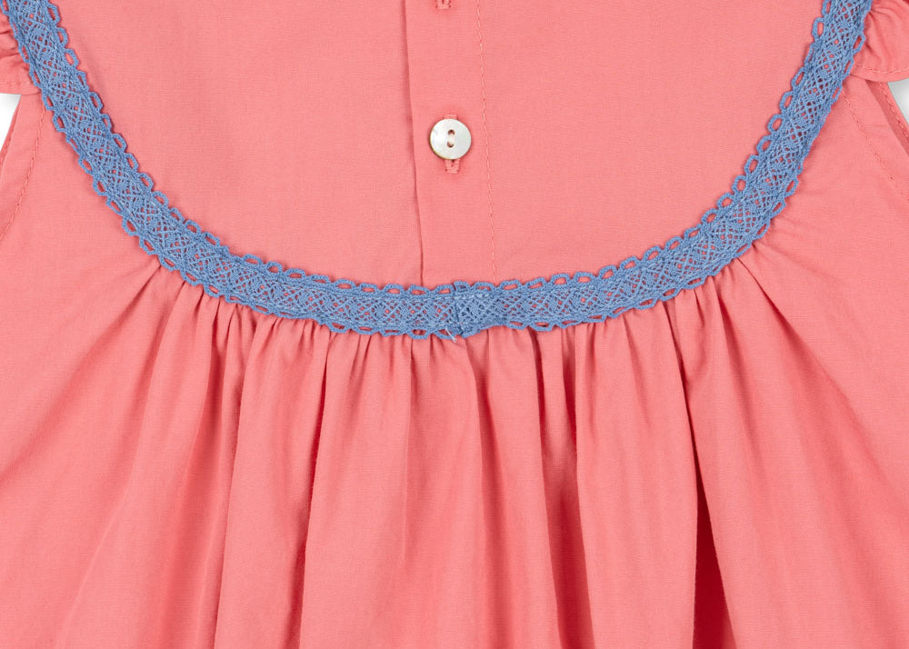 Konges Sløjd A/S WOVEN DRESSES strawberry ice