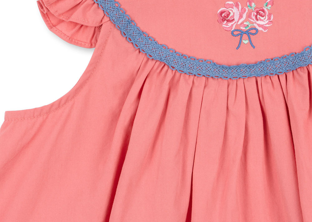 Konges Sløjd A/S WOVEN DRESSES strawberry ice