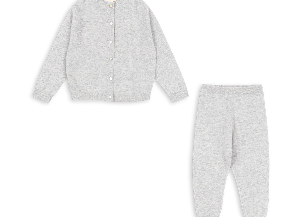 Konges Sløjd A/S Sæt light grey melange