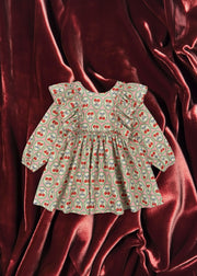 Konges Sløjd A/S WOVEN DRESSES cherry bow