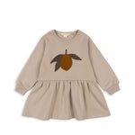 Konges Sløjd A/S Kjoler - Jersey oxford tan