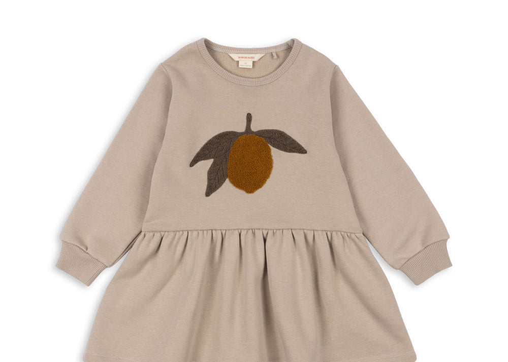 Konges Sløjd A/S Kjoler - Jersey oxford tan