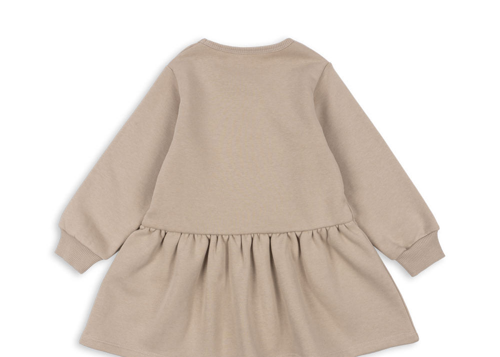 Konges Sløjd A/S Kjoler - Jersey oxford tan