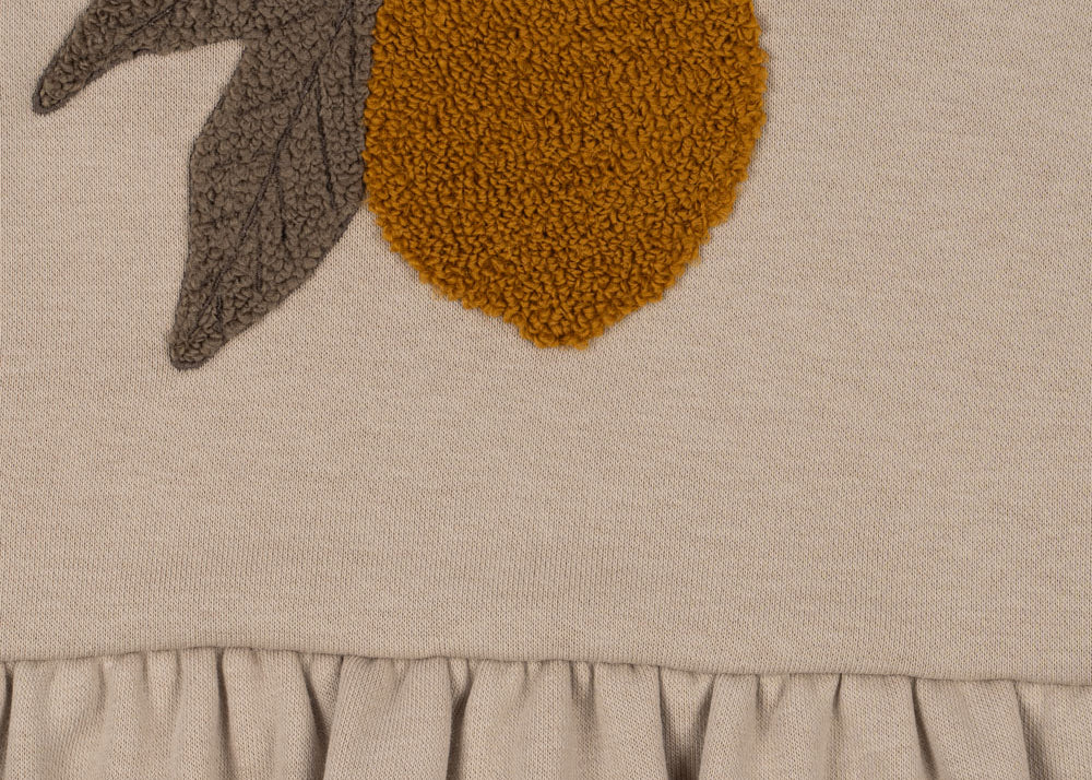 Konges Sløjd A/S Kjoler - Jersey oxford tan