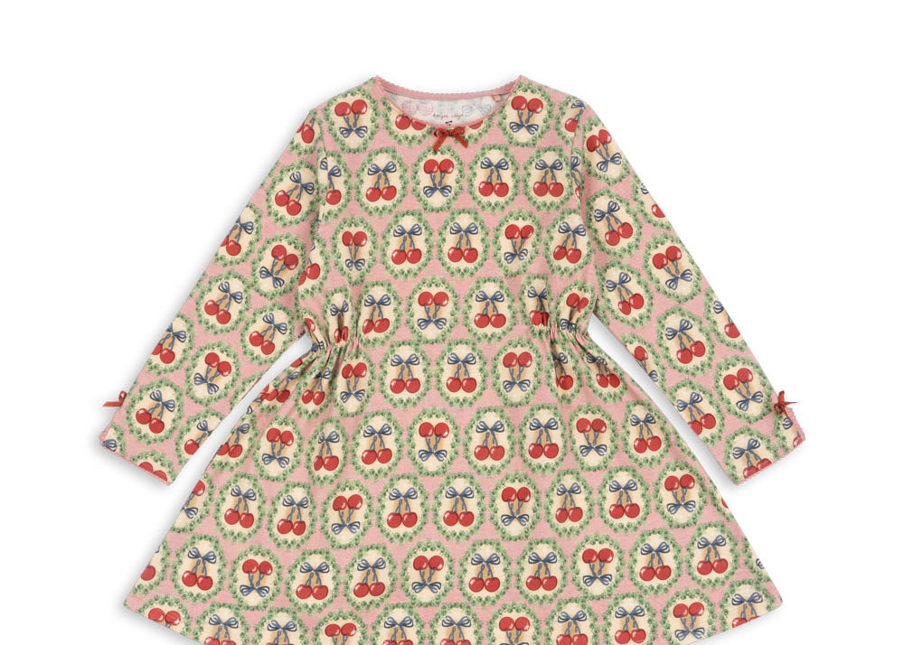 Konges Sløjd A/S Kjoler - Jersey cherry bow