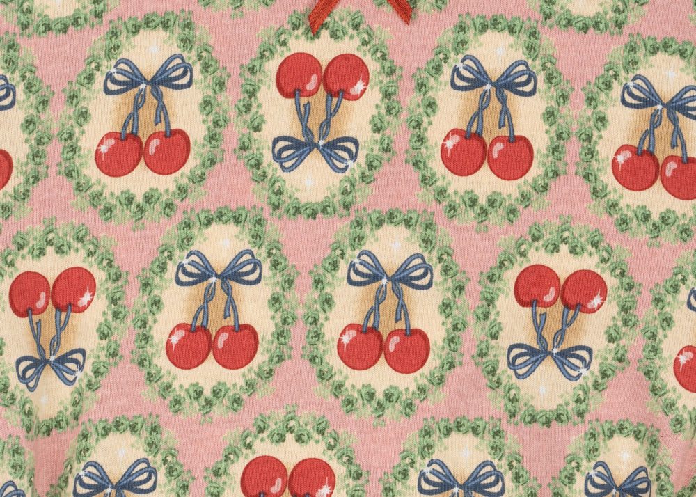 Konges Sløjd A/S Kjoler - Jersey cherry bow