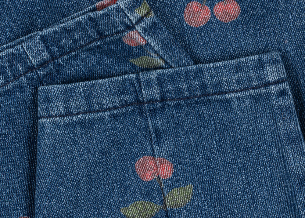 Konges Sløjd A/S Bukser - Vævet ma grande cerise denim